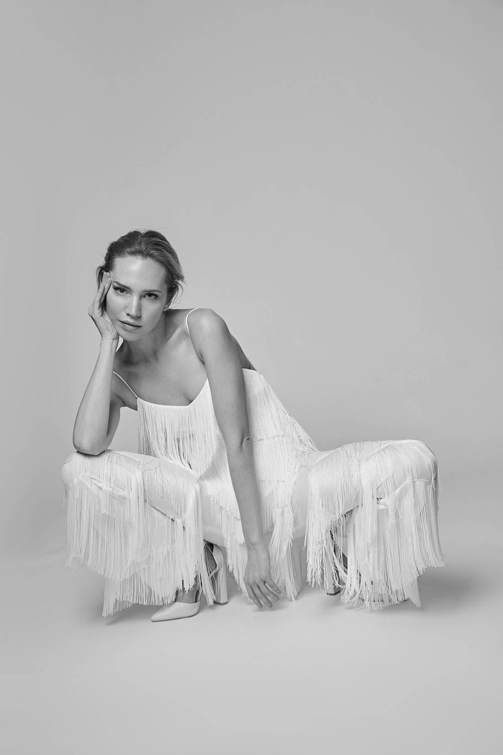 WOM white jumpsuit