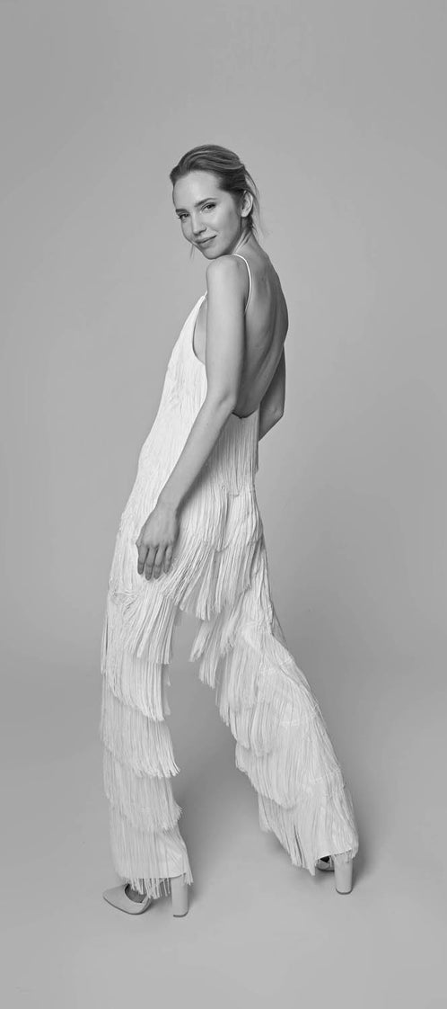 WOM white jumpsuit